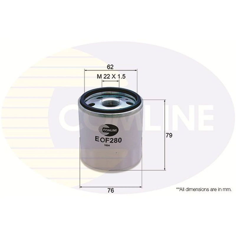 Comline Engine Oil Filter EOF280