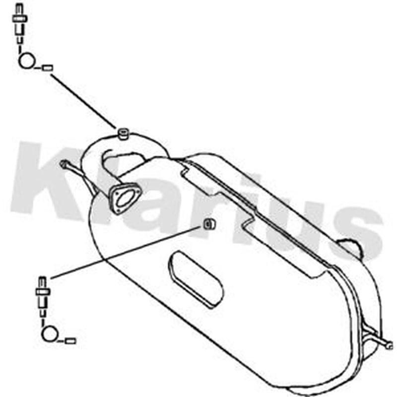 Klarius Diesel Particulate Filter T/A 390563