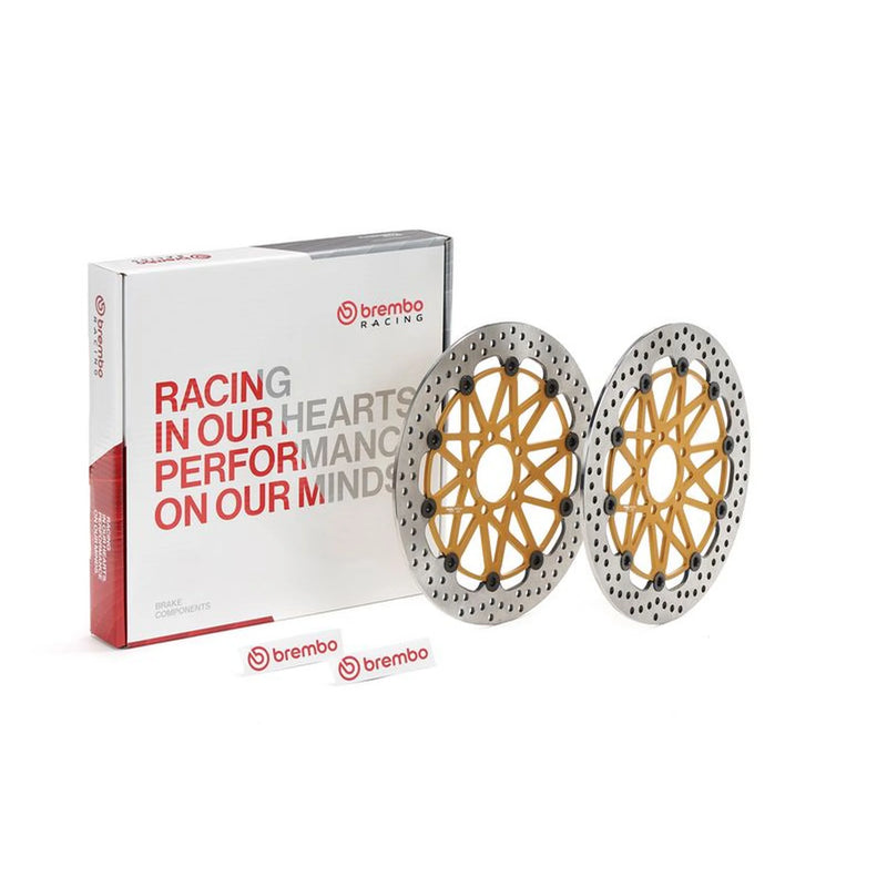 Brembo 2 x Floating Front Brake Disc Brake Discs 208973717