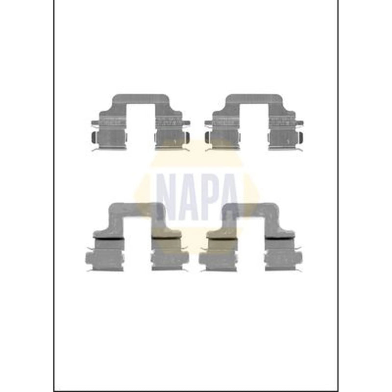 NAPA Brake Pad Accessory Fitting Kit Rear NFK1105