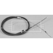 Borg & Beck Handbrake Cable Left Rear BKB2626