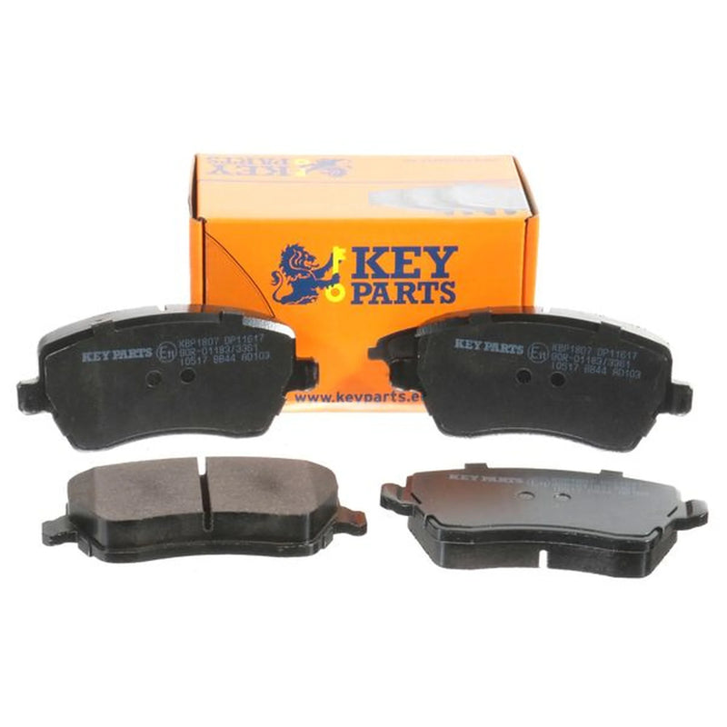 Key Parts 4 x Front Brake Pad Set KBP1807