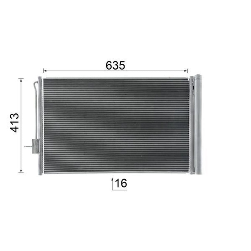 Mahle Air Conditioning Condenser AC 1052 000S