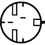 Hella Radiator Fan Temperature Switch Connectors 6ZT 007 807-021