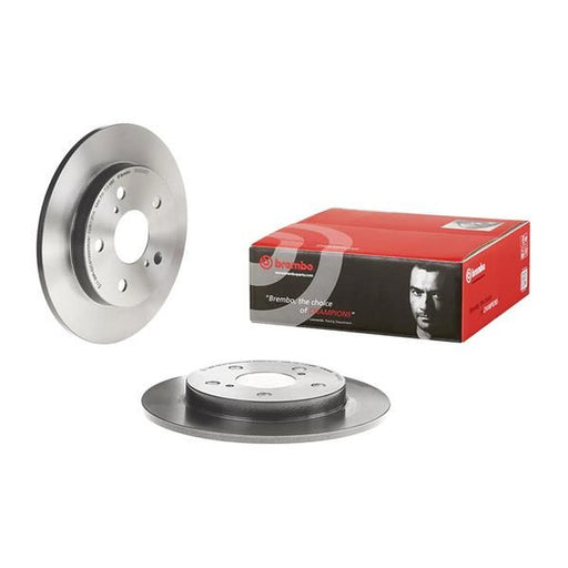 Brembo 2 x Solid Rear Brake Discs 08.A534.21