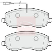 Apec Front Brake Pad Set PAD1717