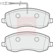 Apec Front Brake Pad Set PAD1717