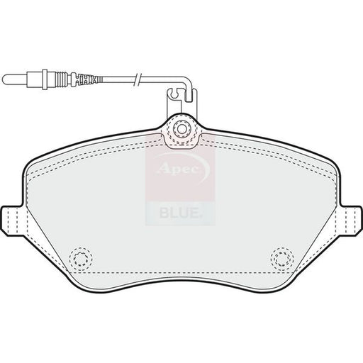 Apec Front Brake Pad Set PD3612