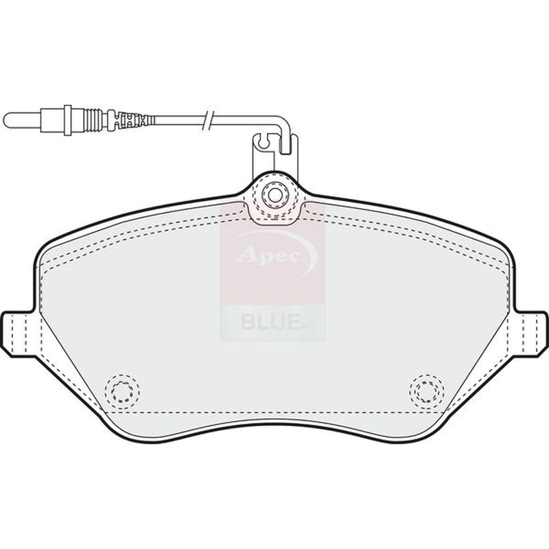 Apec Front Brake Pad Set PD3612