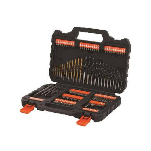 Black + Decker A7200 Mixed Drilling and Screwdriving Set 109 Piece - A7200-XJ