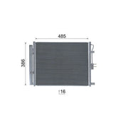 Mahle Air Conditioning Condenser AC 957 000S