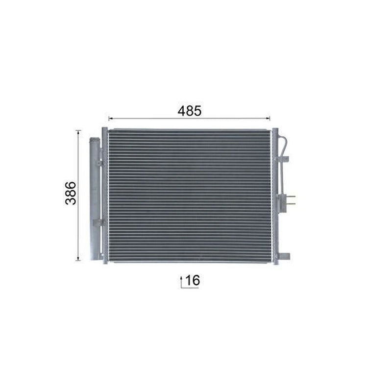 Mahle Air Conditioning Condenser AC 957 000S
