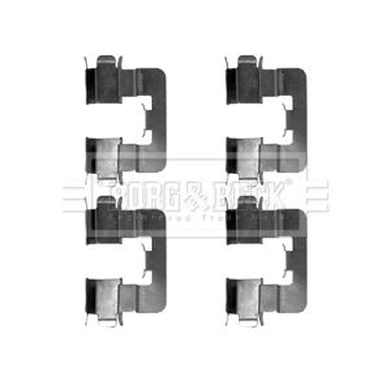 Borg & Beck Brake Pad Accessory Fitting Kit Rear BBK1294