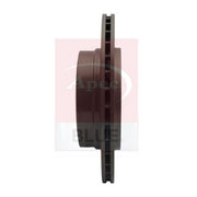 Apec 2 x Vented Rear Brake Discs SDK6439