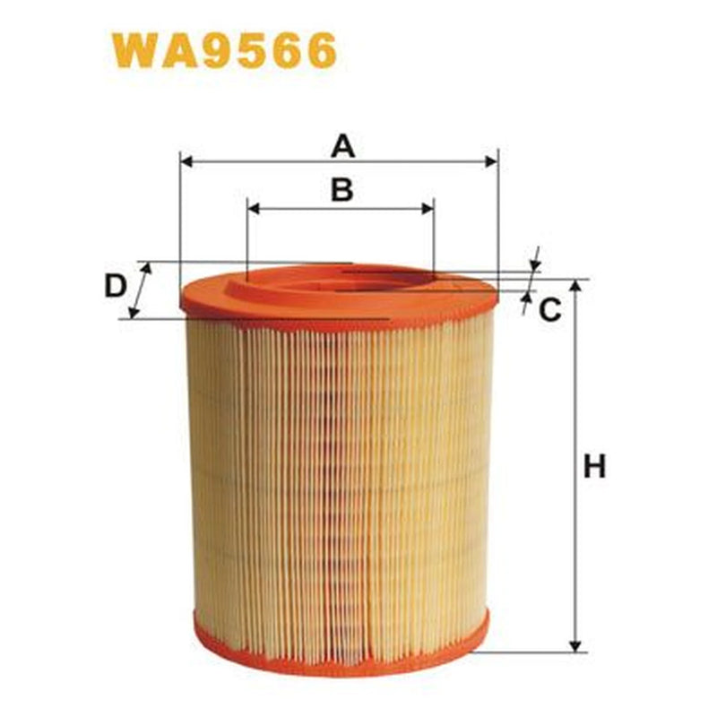 WIX Engine Air Filter WA9566