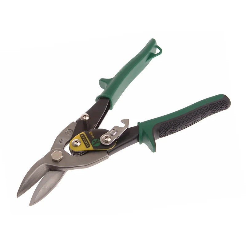 STANLEY® Hand Tools Green Aviation Snips Right Cut 250mm (10in) - 2-14-564