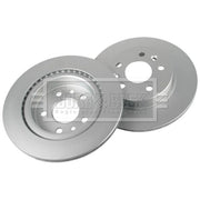 Borg & Beck 2 x Vented Rear Brake Discs BBD5678