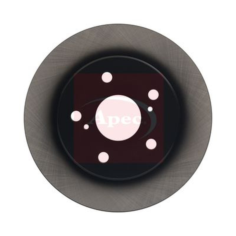 Apec 2 x Solid Rear Brake Discs DSK2774