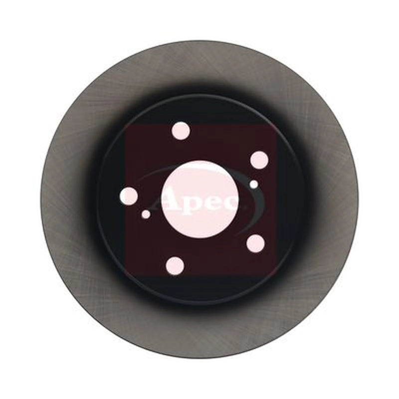 Apec 2 x Solid Rear Brake Discs DSK2774