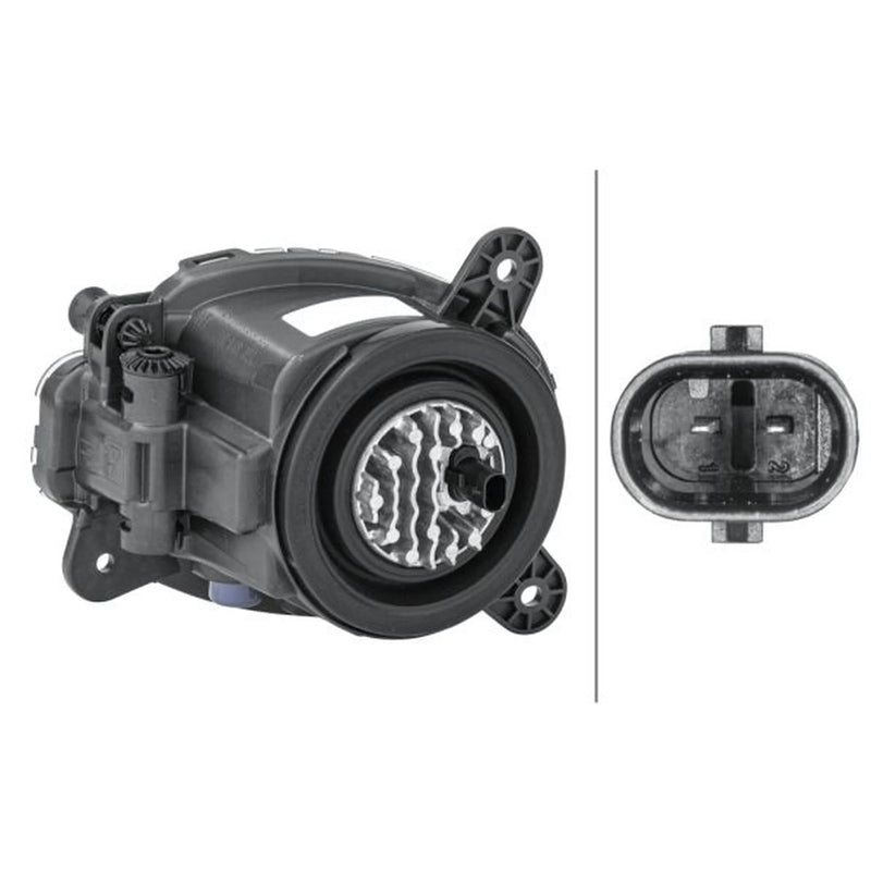 Hella Front Left Fog Light LED 1NL 014 159-011