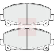 Apec Front Brake Pad Set PAD1693