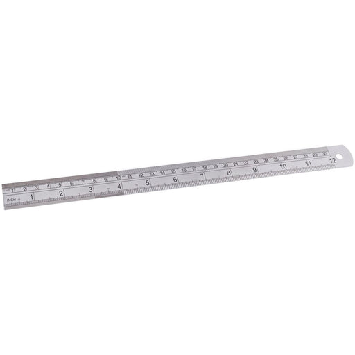 Draper Steel Rule, 300mm/12" 59641 Draper  - Town Parts
