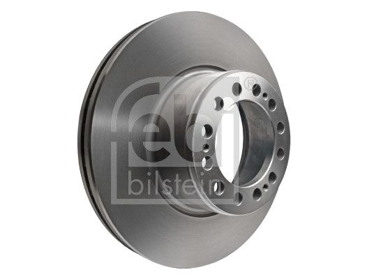 Febi 2 x Brake Disc Set Internally Vented Rear