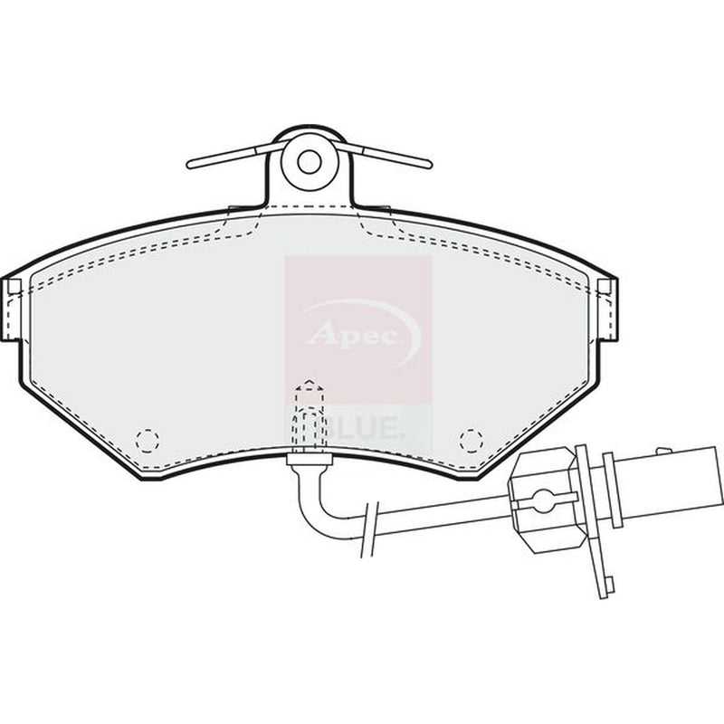 Apec Front Brake Pad Set PD3144