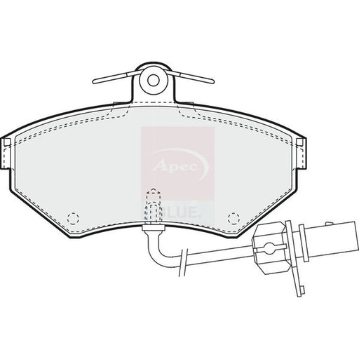 Apec Front Brake Pad Set PD3144