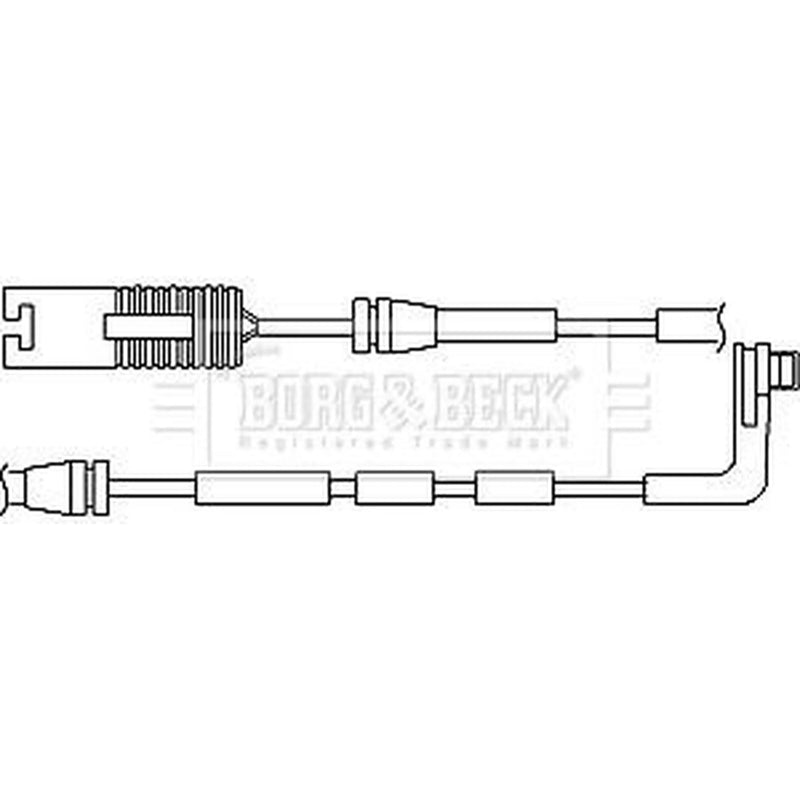 Borg & Beck Brake Pad Wear Sensor Front BWL3083