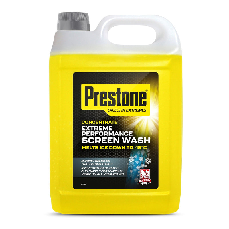 Prestone Screen Wash 5 Litre - Extreme Performance Concentrated