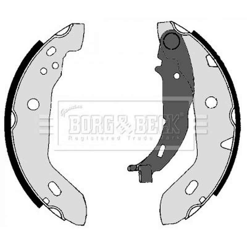 Borg & Beck Brake Shoe Set Axle Kit BBS6279