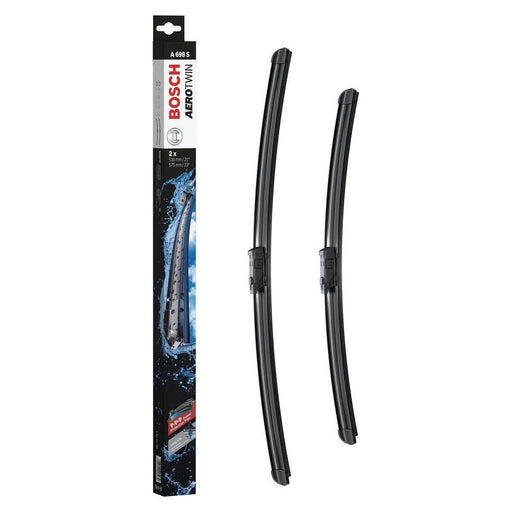 Bosch Aerotwin Front Windscreen Wiper Blades Set A698S Bosch  - Town Parts