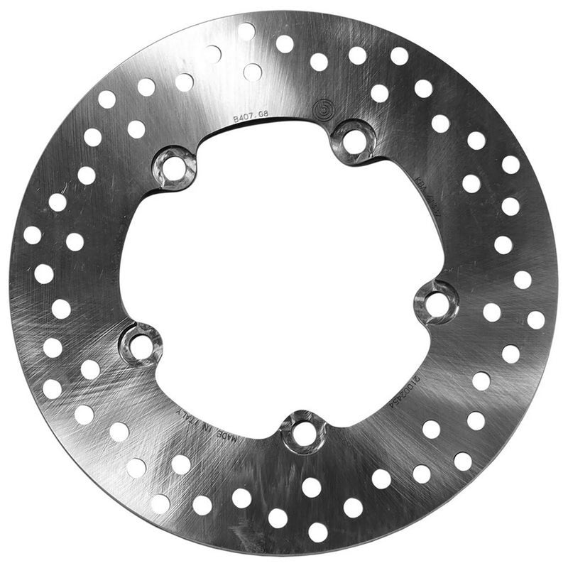 Brembo 2 x Rigid Rear Brake Disc Brake Discs 68B407G8
