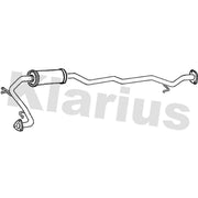 Klarius Box With Centre Pipe Centre HA319E