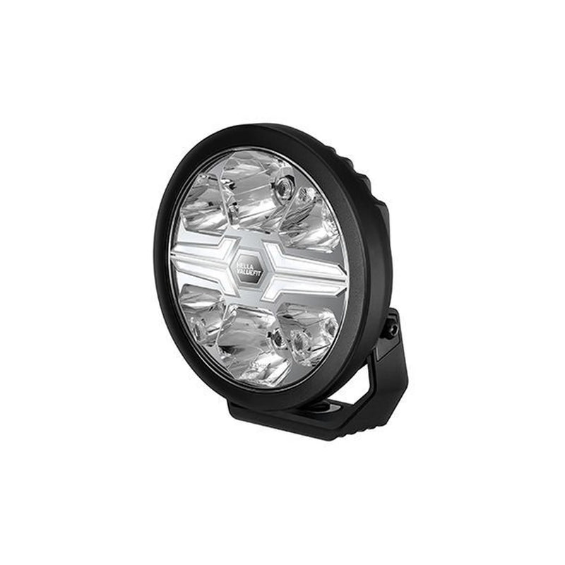 Hella Spotlight Vf Blade Aux. Black 7 Round W/A Po R 25 frontal sided 1FJ 357 1FJ 357 198-061
