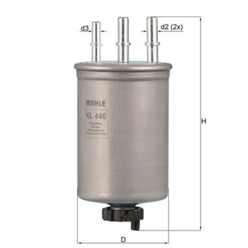 Mahle Fuel Filter Element KL 446