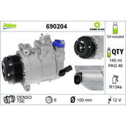 Valeo Air Conditioning Compressor 690204