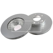 Borg & Beck 2 x Vented Front Brake Discs BBD4801