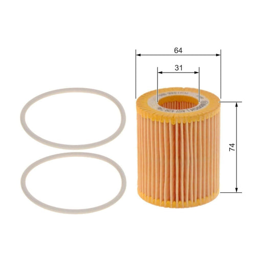 Genuine Bosch Car Oil Filter P9248 Fits Vauxhall Zafira Cdti - 1.9 - 05- 1457429 Bosch  - Town Parts