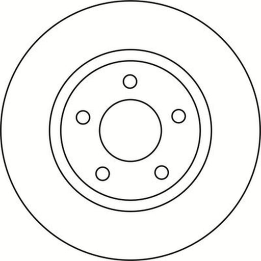 Abtex 2 x Vented Front Brake Discs BD1478V