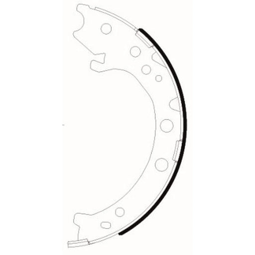 Mintex 4 x Parking Brake Shoe Set MFR750