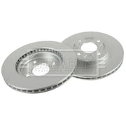 Borg & Beck 2 x Vented Front Brake Discs BBD5520