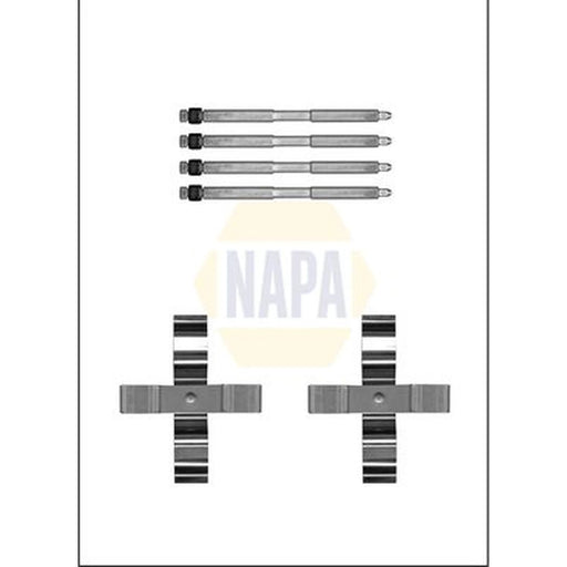 NAPA Brake Pad Accessory Fitting Kit Rear NFK1292