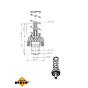 NRF Thermostat,Coolant 725203