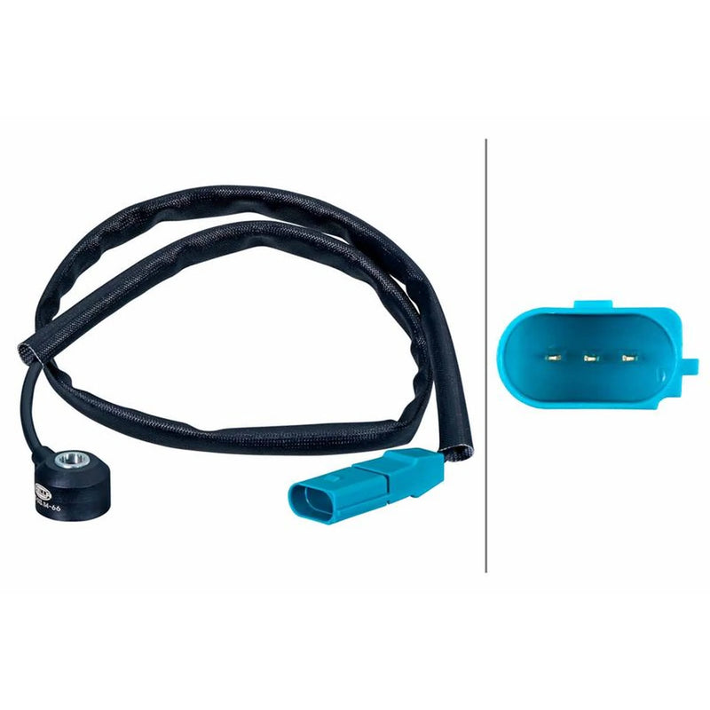 Hella Engine Knock Sensor Front 6PG 013 114-661