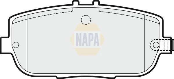NAPA Front Vented & Rear Vented Brake Discs & Pads fits MAZDA