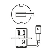 Bosch Car Light Bulb H3 PK22s 24V 70W 1 987 302 732