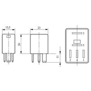 Bosch Main Power Relay 0 332 207 402