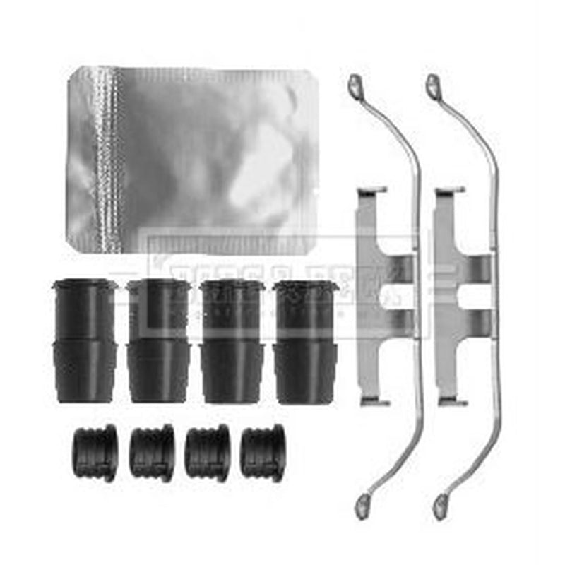 Borg & Beck Brake Pad Accessory Fitting Kit Front BBK1584